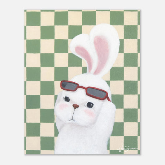 'Bunny Says Hi' - Fine Art Print