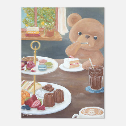 '2nd Floor Afternoon Tea Party' - Fine Art Print
