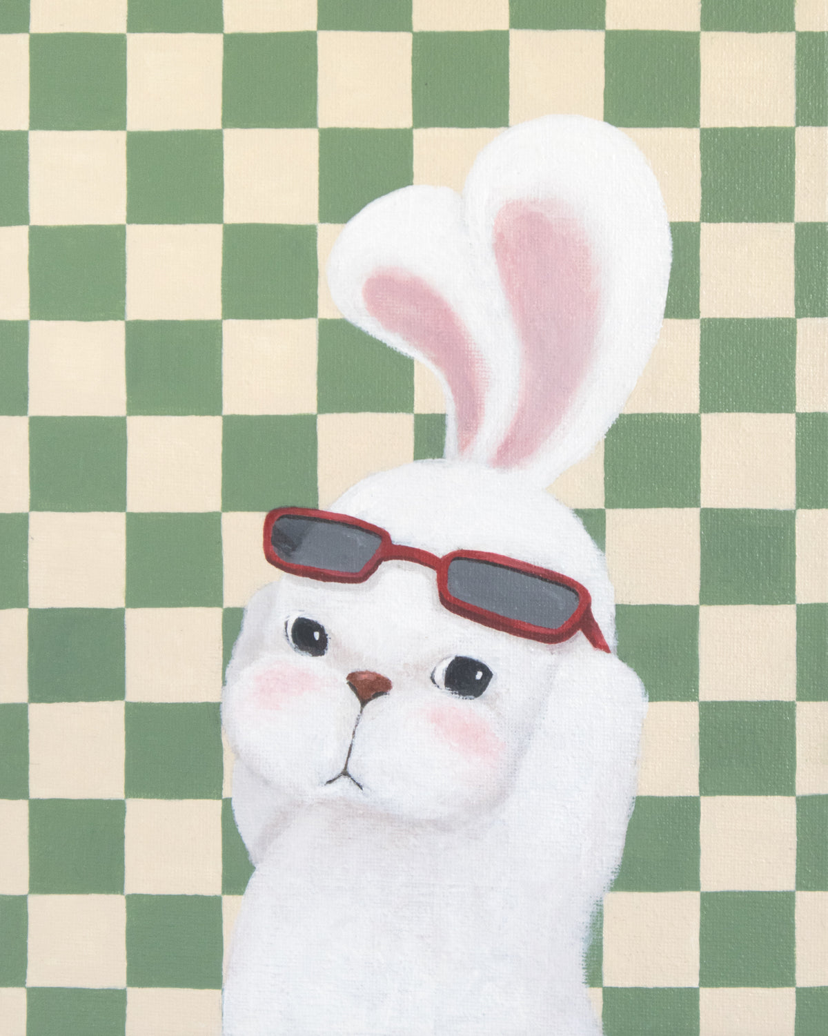 'Bunny Says Hi' - Fine Art Print